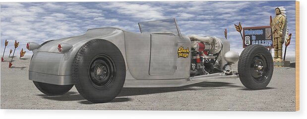 Transportation Wood Print featuring the photograph Shock Therapy at Gallap by Mike McGlothlen