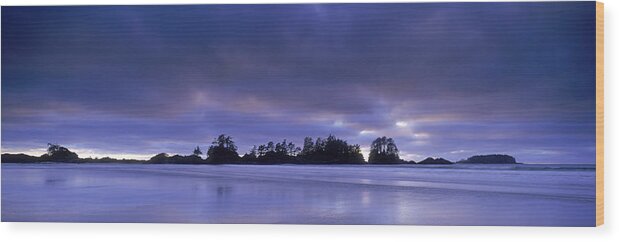Beaches Wood Print featuring the photograph Wickaninish Beach, Pacific Rim National by David Nunuk