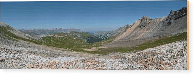 Colorado Wood Print featuring the photograph Engineer Pass #1 by Max Mullins