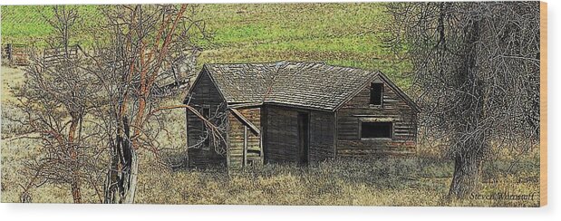 Oregon Wood Print featuring the photograph Days of Old by Steve Warnstaff
