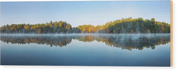 Mirror Lake State Park Wood Print featuring the photograph Mirror Lake by Scott Norris