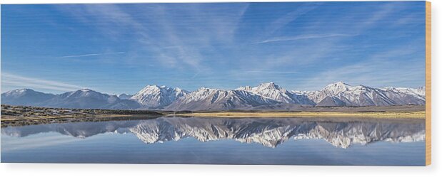 California Wood Print featuring the photograph High Sierra #1 by Martin Gollery