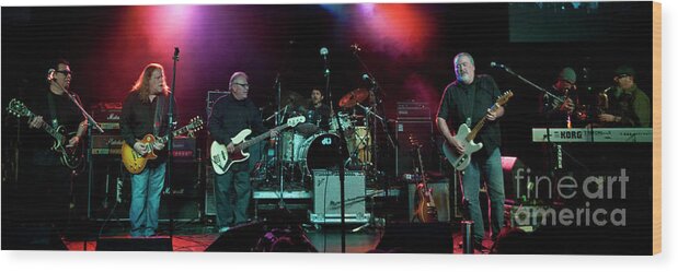 2011 Wood Print featuring the photograph Los Lobos Photos #1 by David Oppenheimer