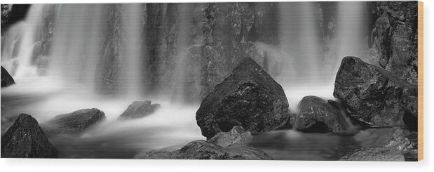 617 Wood Print featuring the photograph Tangle Falls Jasper National Park by Sonny Ryse