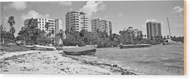 Sarasota Wood Print featuring the photograph Boat for Sure by Betsy Knapp