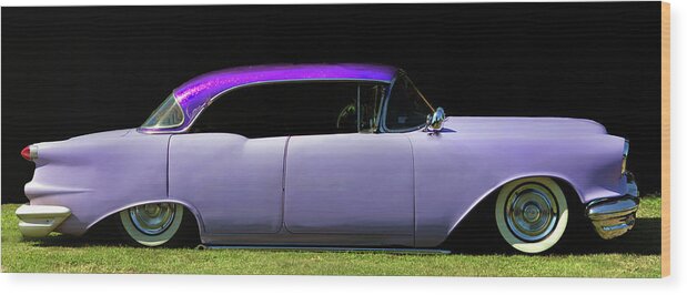 Low Rider Cars Wood Print featuring the photograph Low Rider by Floyd Hopper