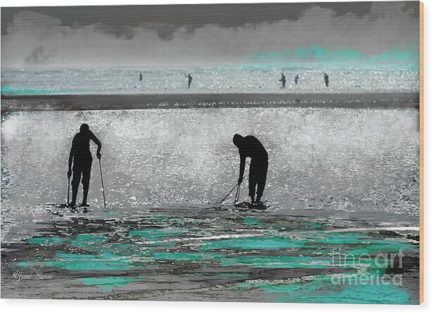 Seascape Wood Print featuring the photograph Sin Descanso by Alfonso Garcia