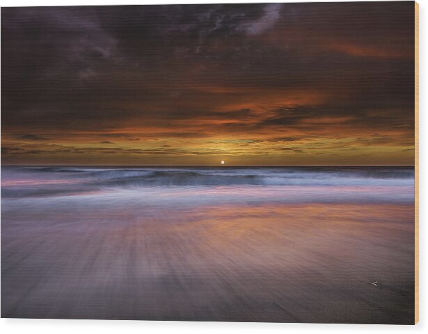 Beach Wood Print featuring the photograph South Beach by Don Hoekwater Photography