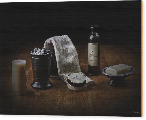 Bath Wood Print featuring the photograph Bath Gear by Don Hoekwater Photography