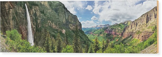 Waterfalls Wood Print featuring the photograph Magical Valley by Rick Wicker