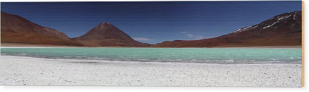 Scenics Wood Print featuring the photograph Laguna Verde by Dara Mulhern Photography