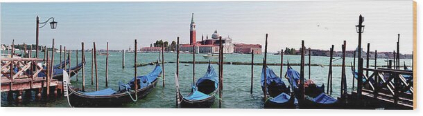 Venice Wood Print featuring the photograph Venenzia by La Dolce Vita