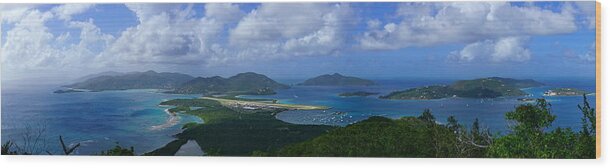 Bvi Wood Print featuring the photograph British Virgin Islands by Amanda Jones