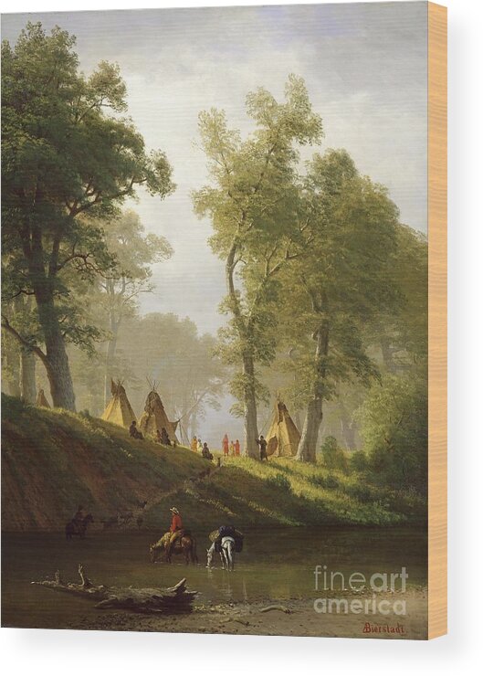 Charles Russell /"Return of the Hunters/" Indian Camp