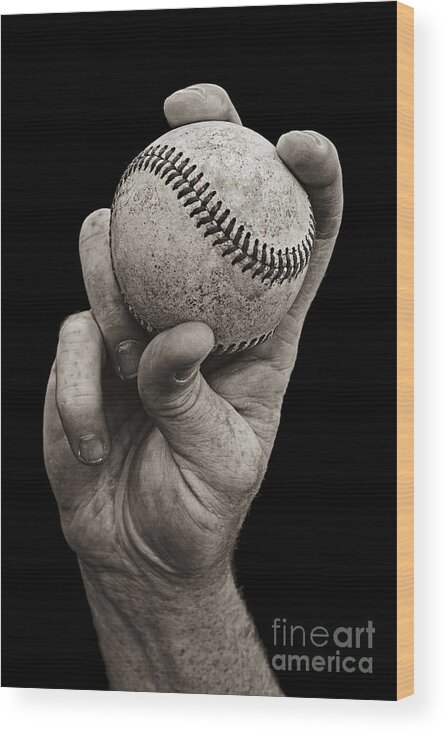 #faatoppicks Wood Print featuring the photograph Fastball by Diane Diederich