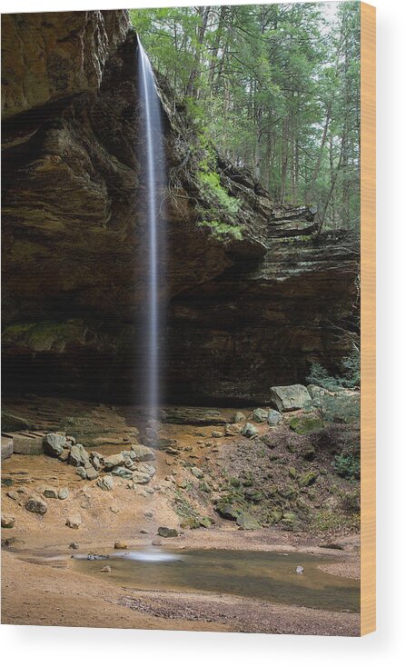 Water Wood Print featuring the photograph Over The Edge #2 by Dale Kincaid