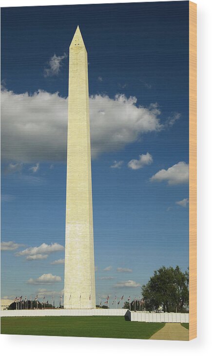 Washington Monument Photo Wood Print featuring the photograph Washington Monument by Bob Pardue