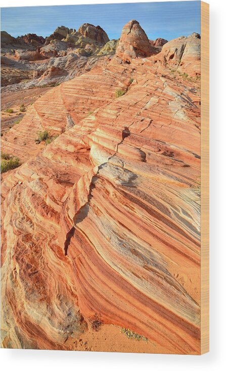 Valley Of Fire State Park Wood Print featuring the photograph Valley of Fire #210 by Ray Mathis