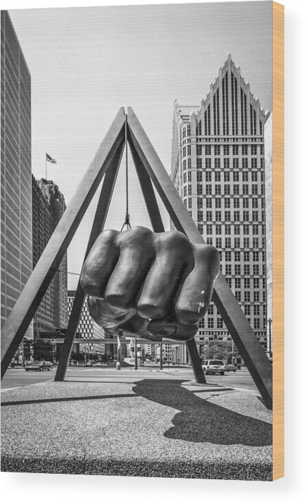 America Wood Print featuring the photograph Detroit #27 by Chris Smith