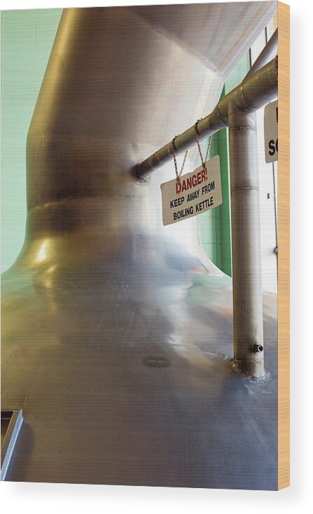 Technology Wood Print featuring the photograph Yuengling Brewery #3 by Jim West