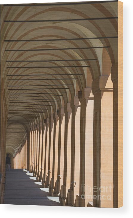 Arcade Wood Print featuring the Archway #8 by Mats Silvan