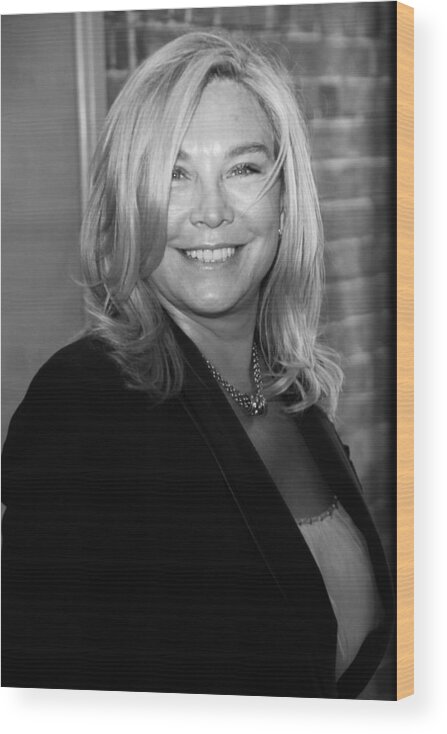 Jezcself Wood Print featuring the photograph Amanda Redman 8 by Jez C Self