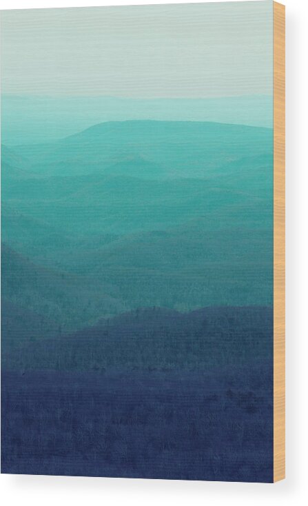 Appalachia Wood Print featuring the photograph Appalachian Mountains by Kim Fearheiley