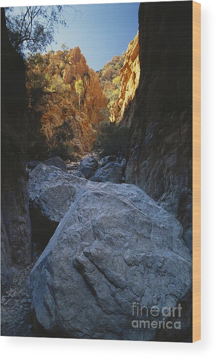 Canyon Wood Print featuring the photograph Australian Canyon by Art Wolfe