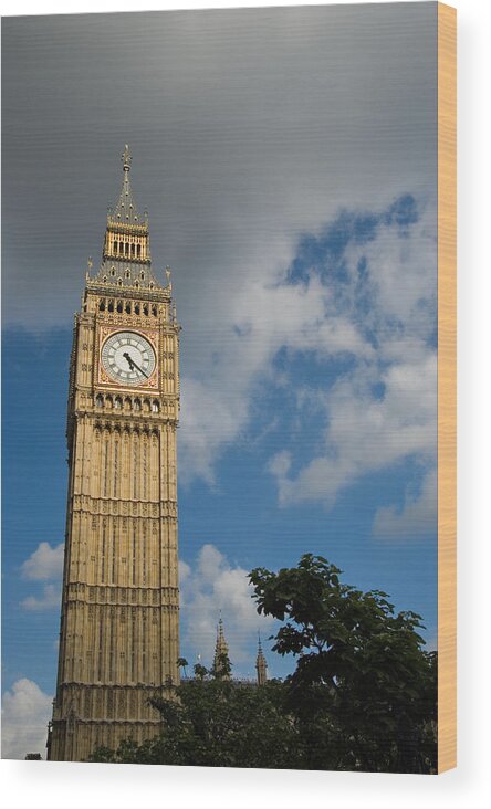  Big Ben Wood Print featuring the photograph Big Ben by Jeremy Voisey