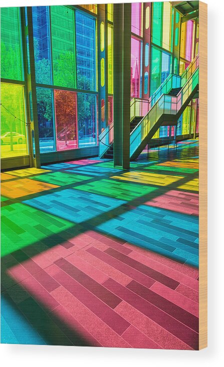 Light Wood Print featuring the photograph Candy Store by Alex Lapidus