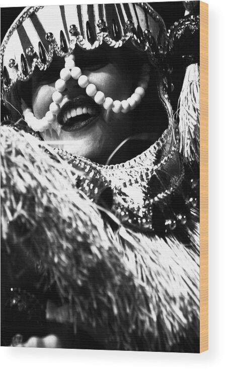 Carnival Wood Print featuring the photograph Carnival in Brazil V by Luciano Trevisan