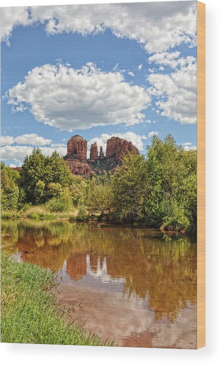  Wood Print featuring the photograph Cathedral Rock by David Armstrong