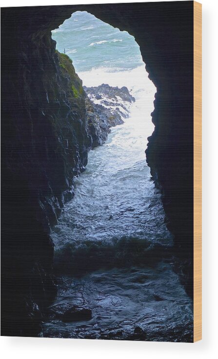 Dunluce Castle Wood Print featuring the photograph Dunluce by Norma Brock