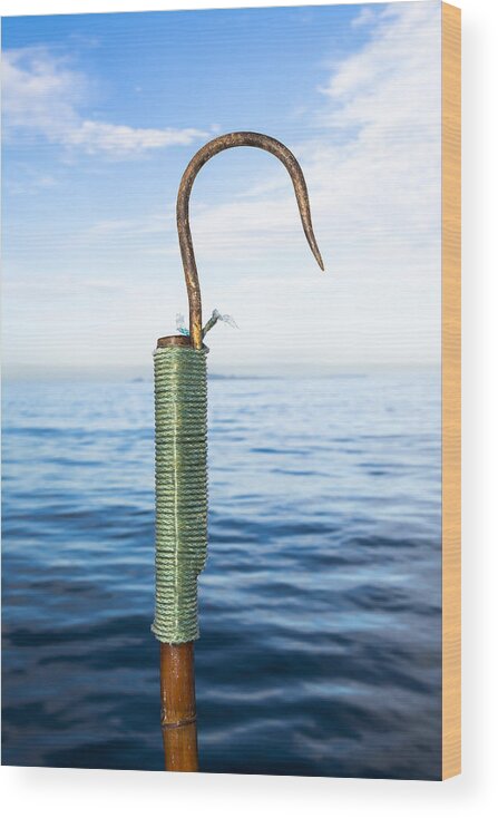 Fishing gaff Wood Print by Joe Belanger - Fine Art America