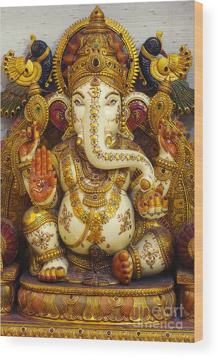 Ganesha Wood Print featuring the photograph Ganesha by Tim Gainey