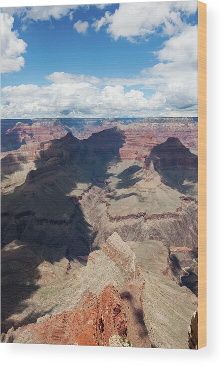 Tranquility Wood Print featuring the photograph Grand Canyon National Park, South Rim by Tuan Tran