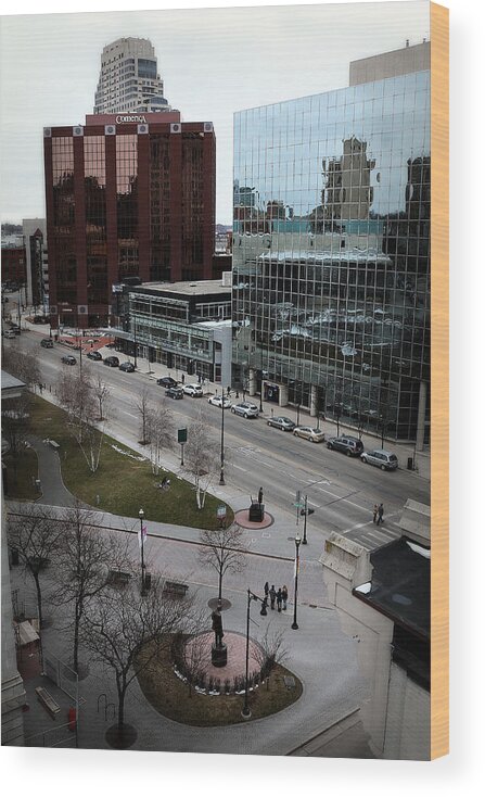 Hovind Wood Print featuring the photograph Grand Rapids 6 by Scott Hovind