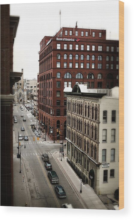 Hovind Wood Print featuring the photograph Grand Rapids 8 by Scott Hovind