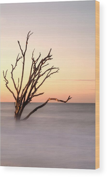 Seascape Wood Print featuring the photograph Horizon by Serge Skiba