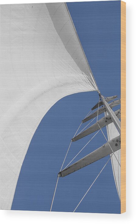 Sails Wood Print featuring the photograph Obsession Sails 10 by Scott Campbell