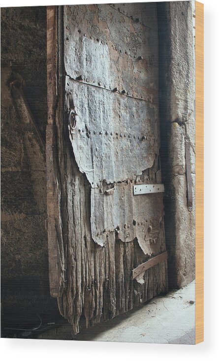 Weathered Wood Print featuring the photograph Old Gate by Asurobson