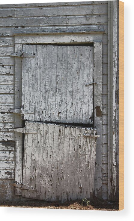 Barn Wood Print featuring the photograph Ole Barn Door by Lynn Sprowl