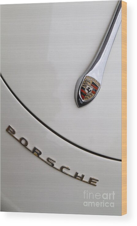 Porsche Wood Print featuring the photograph Porsche 356A by Dennis Hedberg