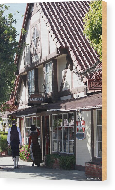 Solvang Wood Print featuring the photograph Relaxing Life by Ivete Basso Photography
