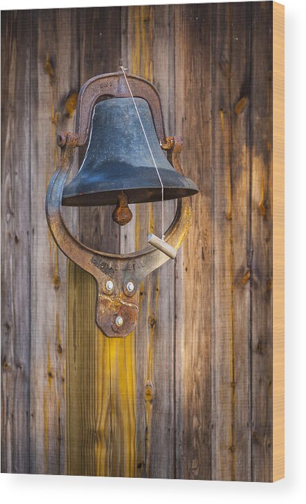 Bell Wood Print featuring the photograph Ring My Tennessee Bell by Carolyn Marshall