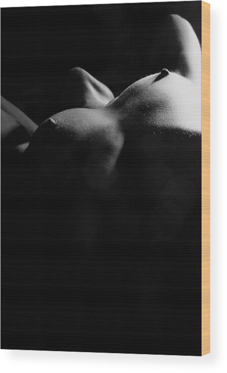 Nude Wood Print featuring the photograph Surface of Venus I by Joe Kozlowski