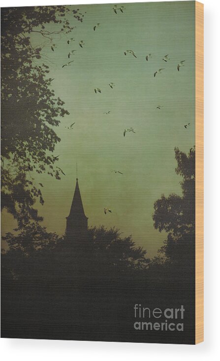 Church Wood Print featuring the photograph The Calling by Margie Hurwich