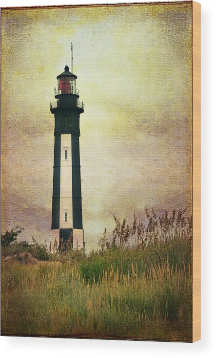 Lighthouse Wood Print featuring the photograph The Lighthouse by Barbara Manis