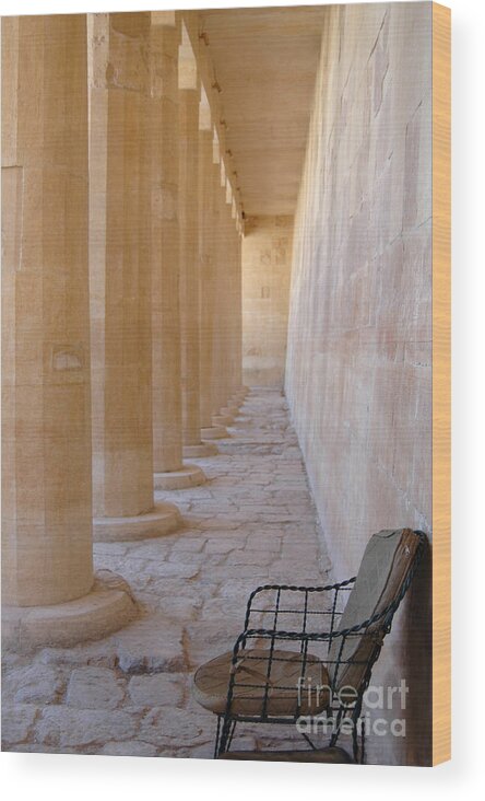 Pillars Wood Print featuring the photograph Valley of the Kings by Randi Grace Nilsberg
