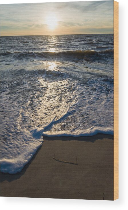 New Jersey Wood Print featuring the photograph Water's Edge by Kristopher Schoenleber